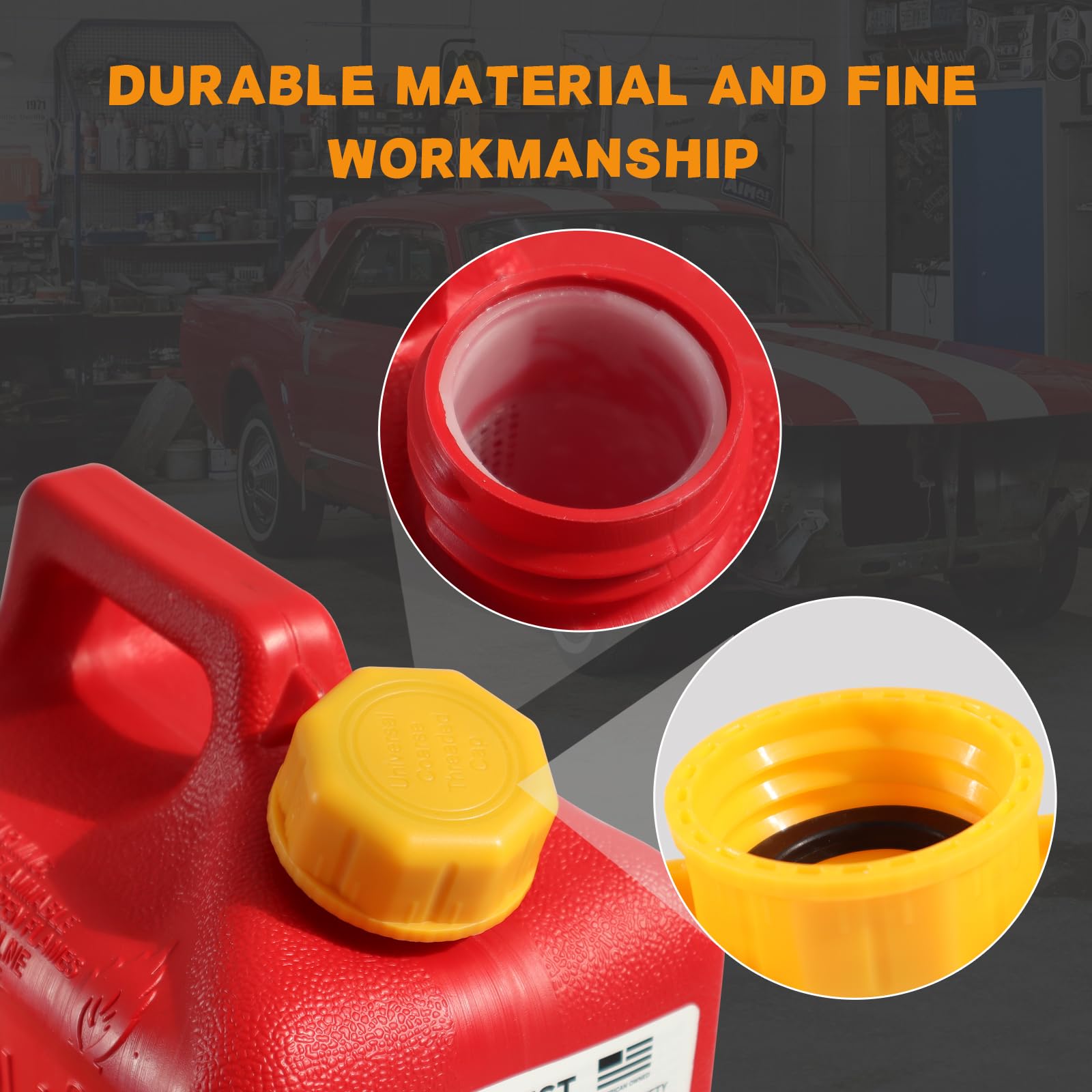 mapleza cap fitted on a metal container illustrating versatile compatibility benefit