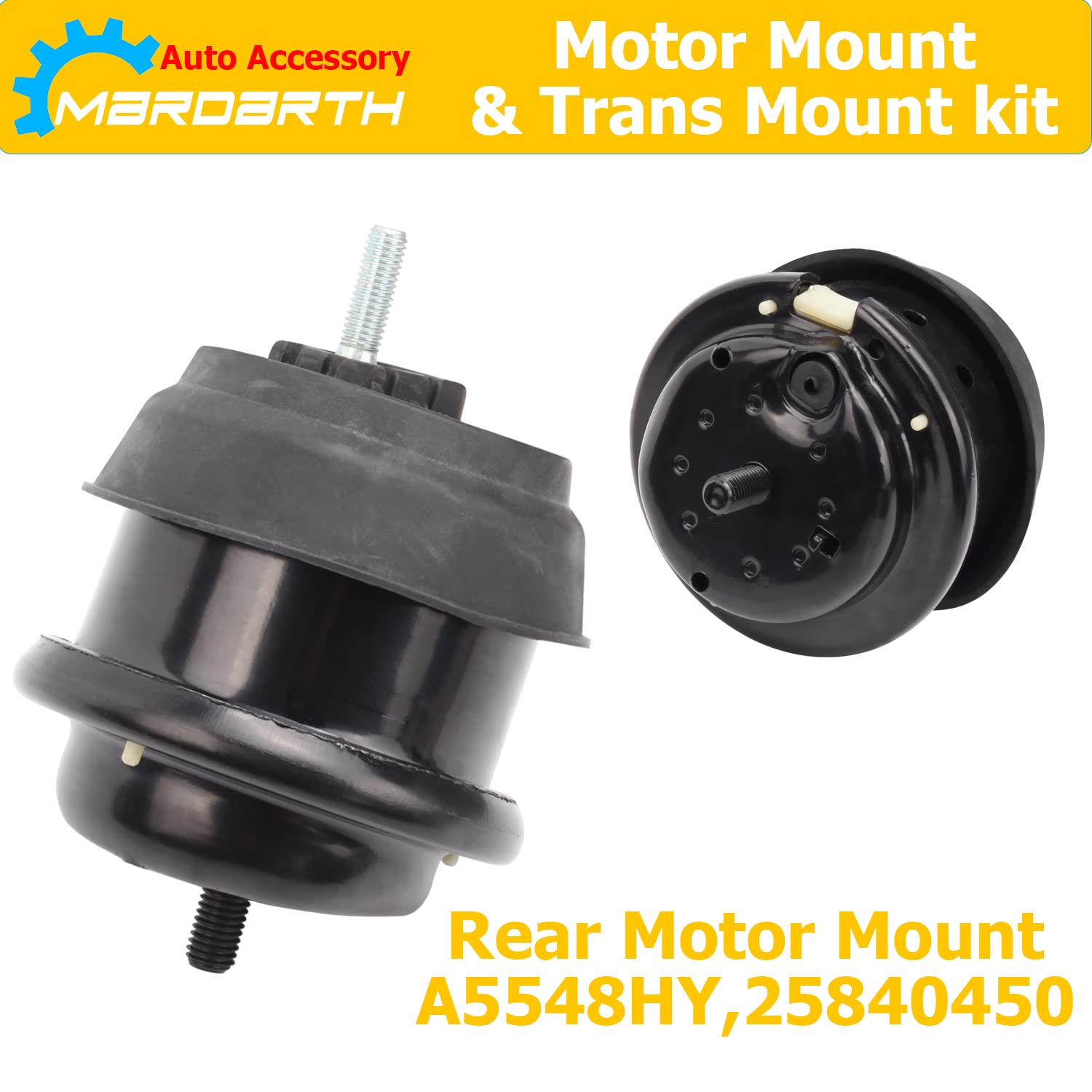 Mardarth installed front mount under hood restoring engine stability