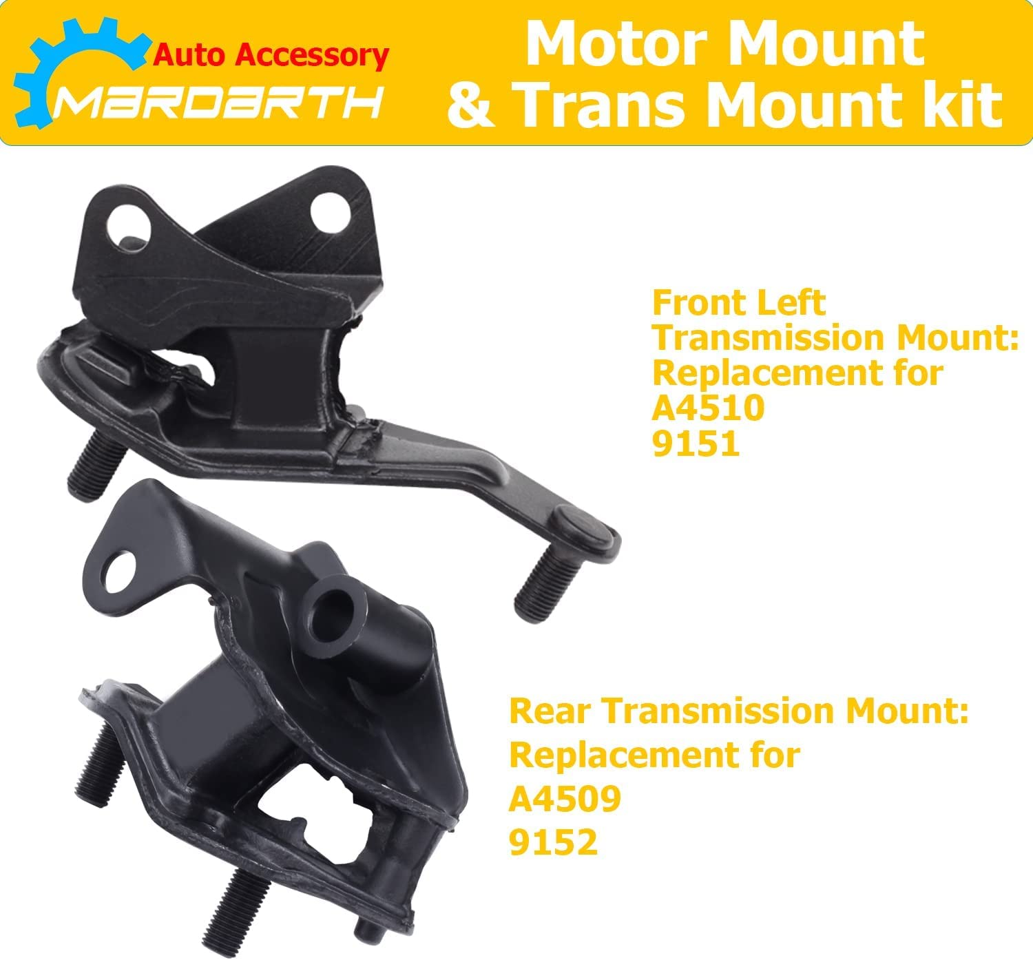 Mardarth packaged mounts with contents laid out for quick installation and part confirmation