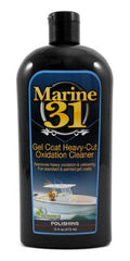 Marine 31 front label on 16oz bottle showing product benefits