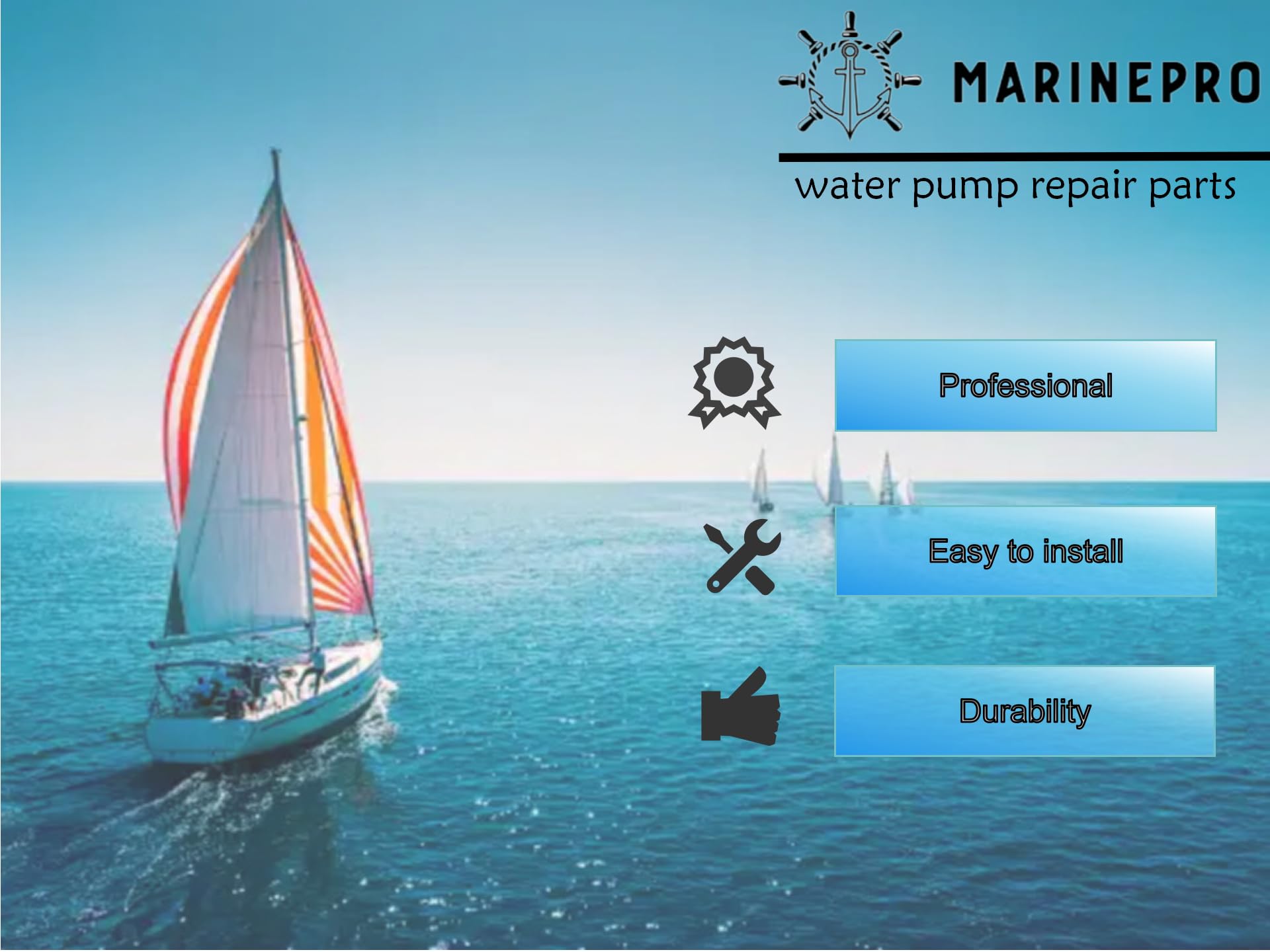 Marinepro impeller kit installed on outboard proving restored cooling