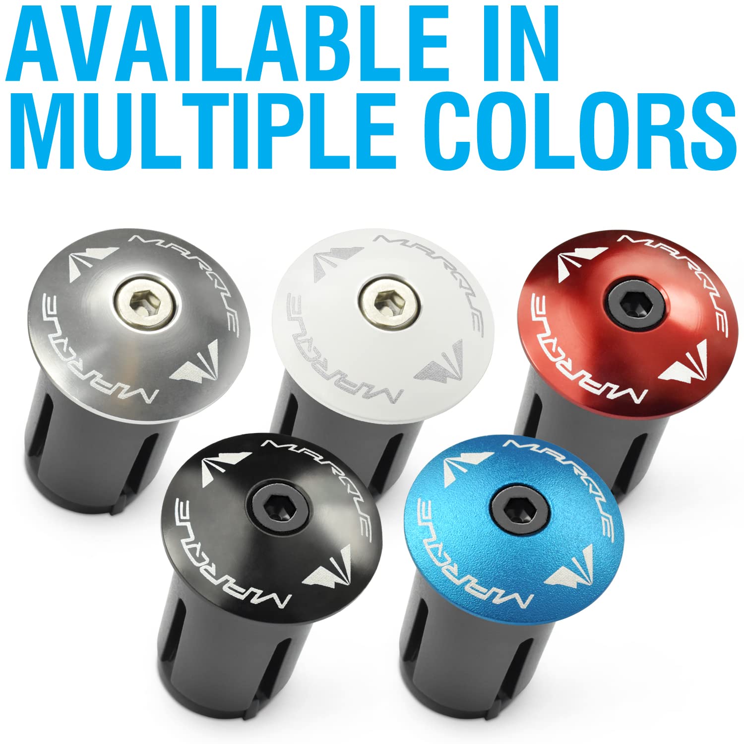 MARQUE plugs beside ruler showing compact size and easy compatibility benefit