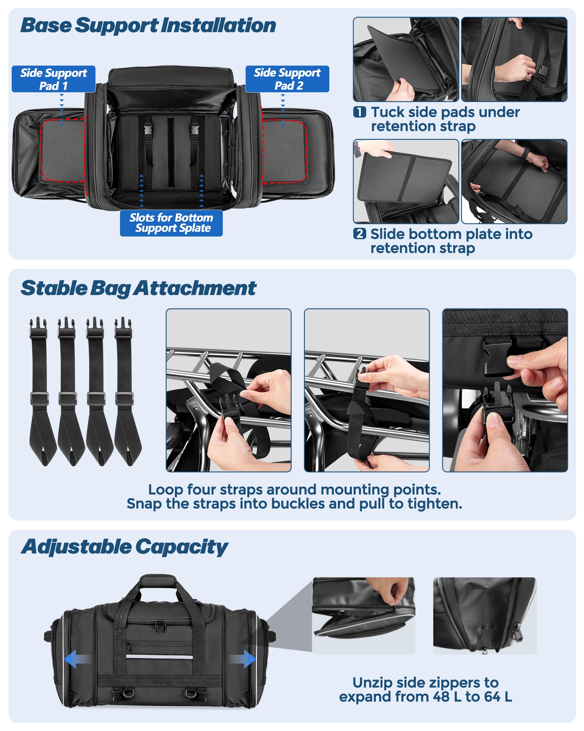 Marscamd side shoe pocket with ventilation protecting footwear from odor