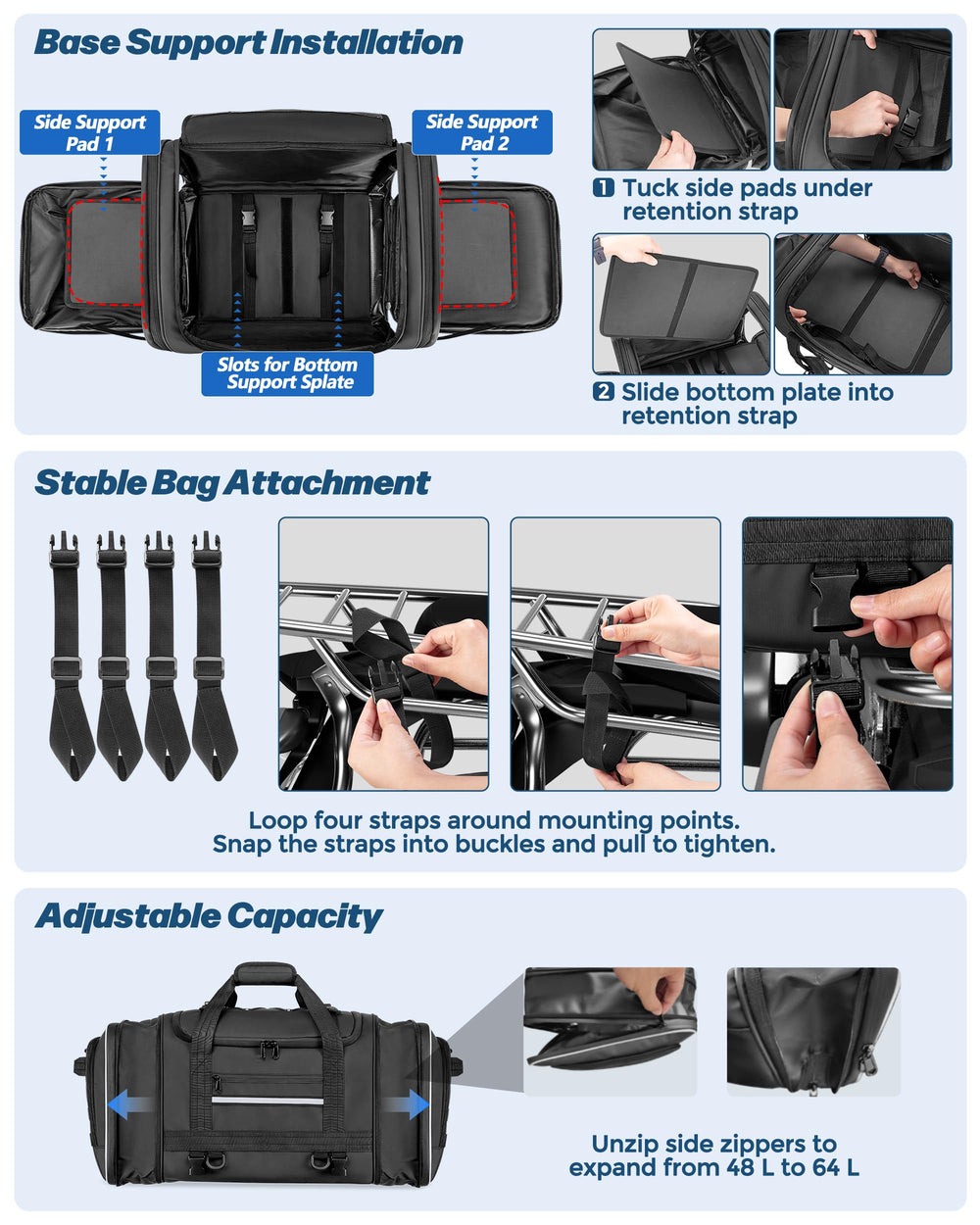 Marscamd side shoe pocket with ventilation protecting footwear from odor