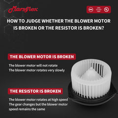Marsflex motor body detail showing durable construction and longer life