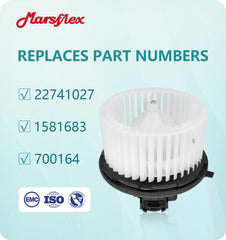 Marsflex motor side connector closeup highlighting easy plug-in replacement