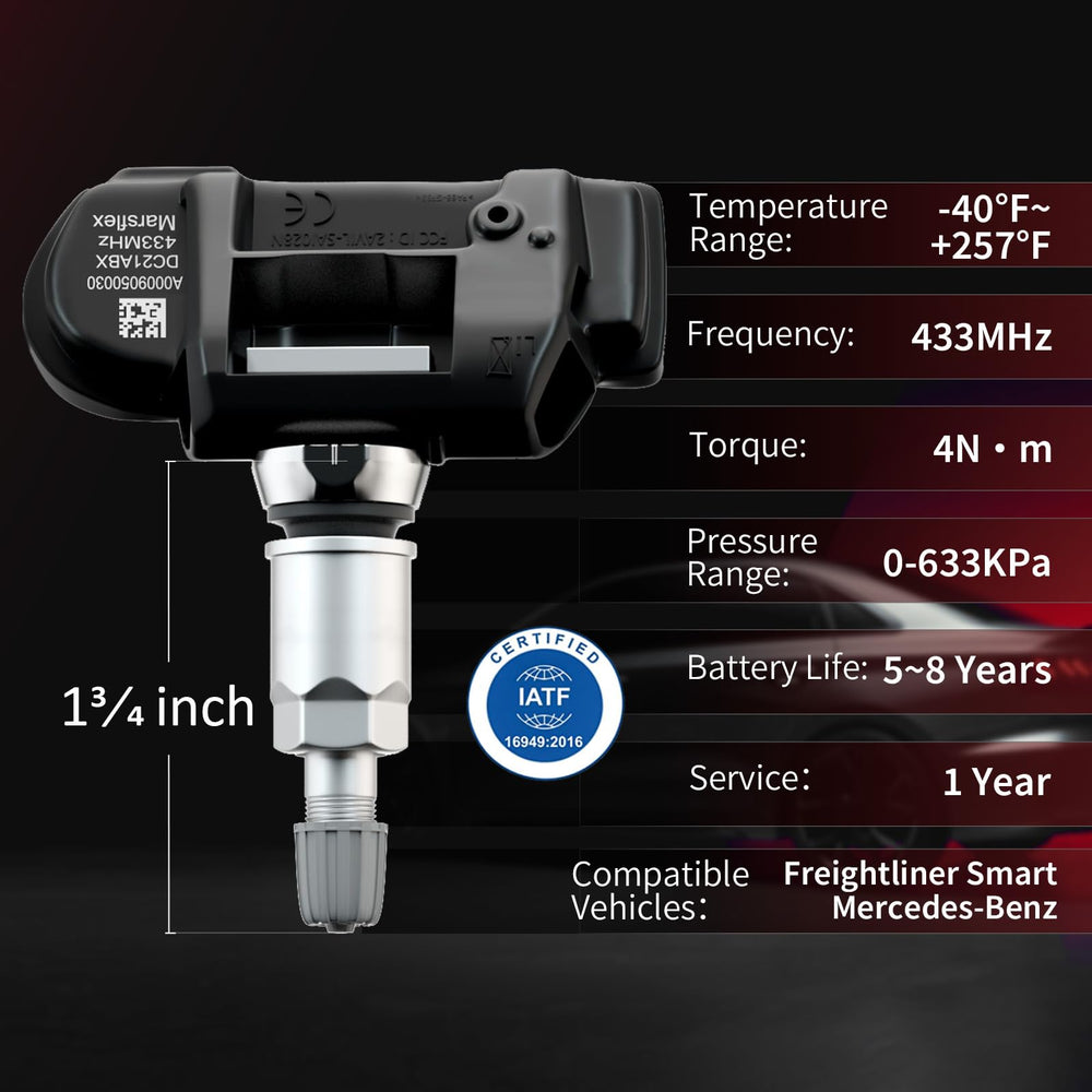 Marsflex sensor close-up on valve showing durable construction benefit