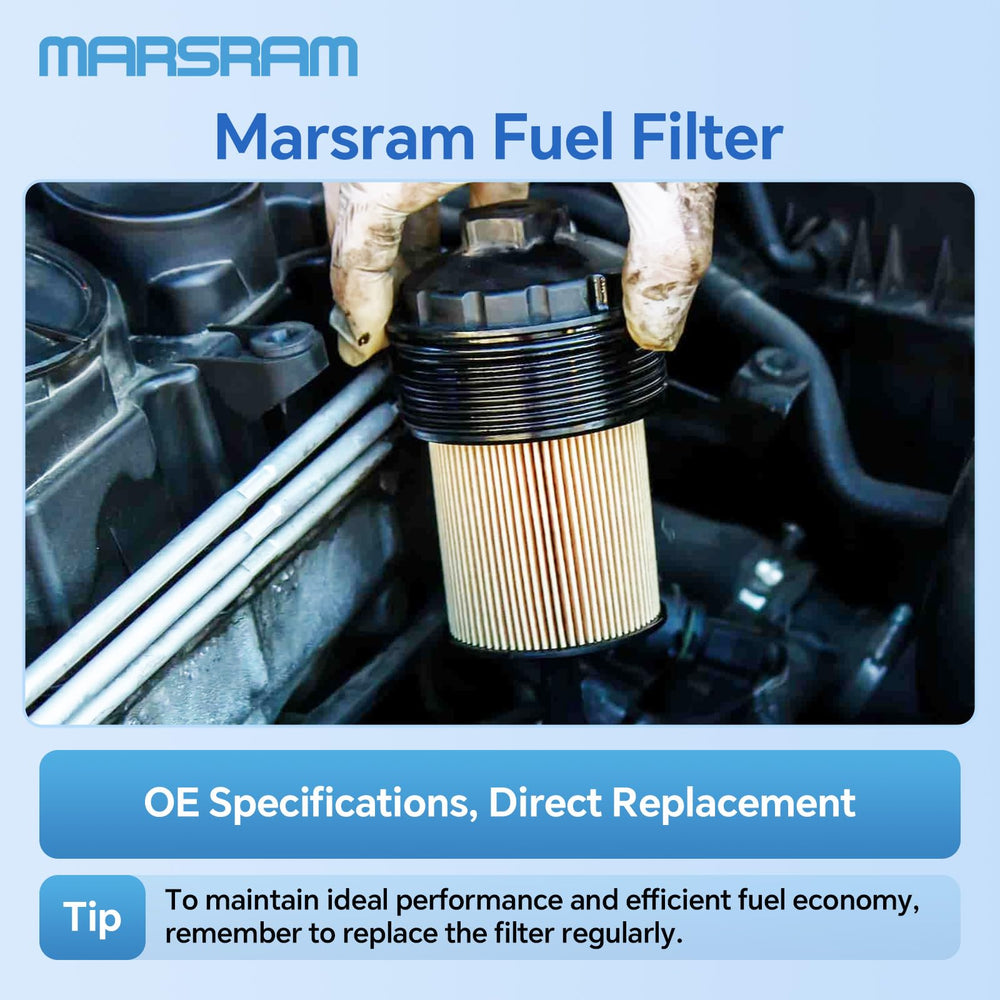 Marsram packaging box with included parts indicating ready-to-install kit