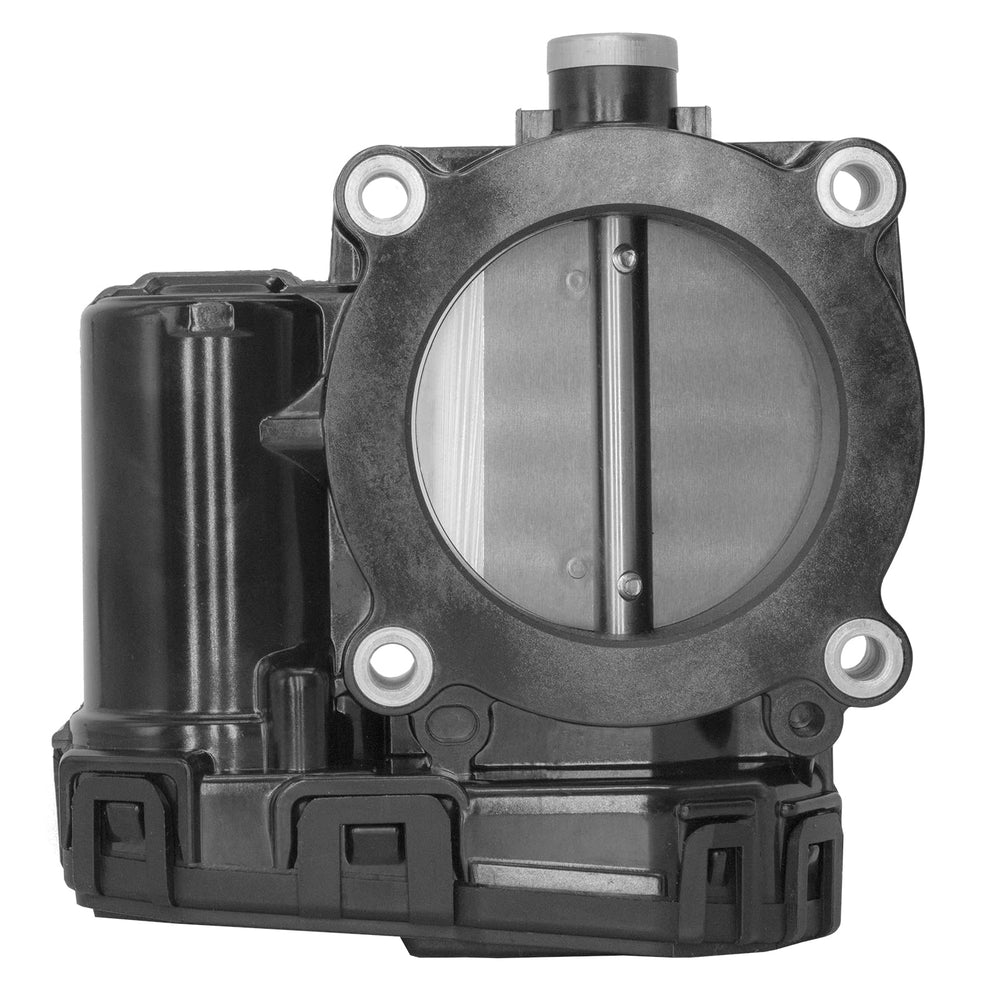 Marsram throttle body in garage during install showing easy mechanic-friendly setup