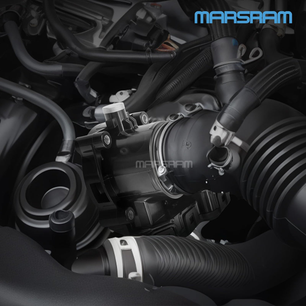Marsram throttle body packaging and label showing OE cross-reference and protection