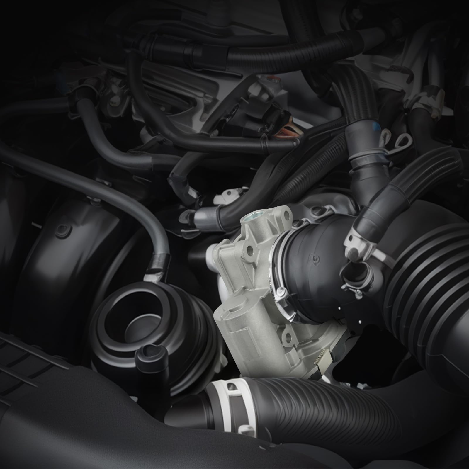 Marsram throttle body packaging with warranty card showing included one-year coverage