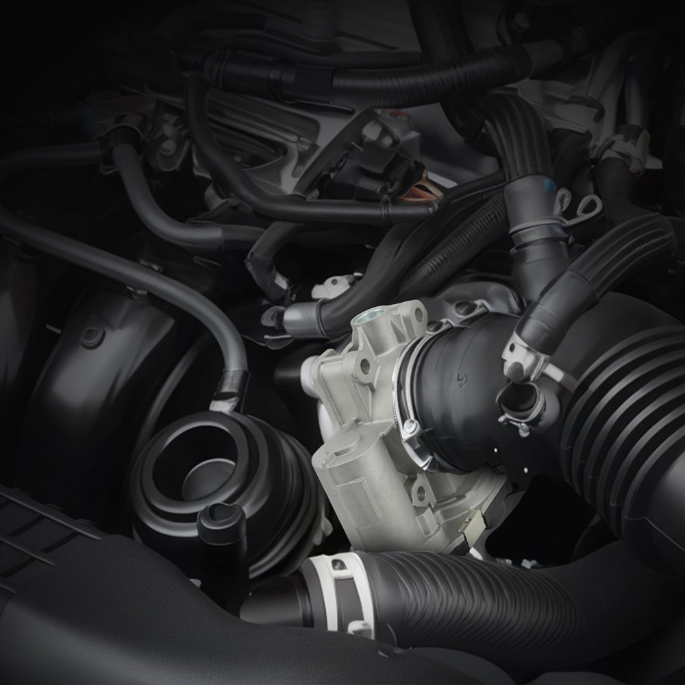 Marsram throttle body packaging with warranty card showing included one-year coverage