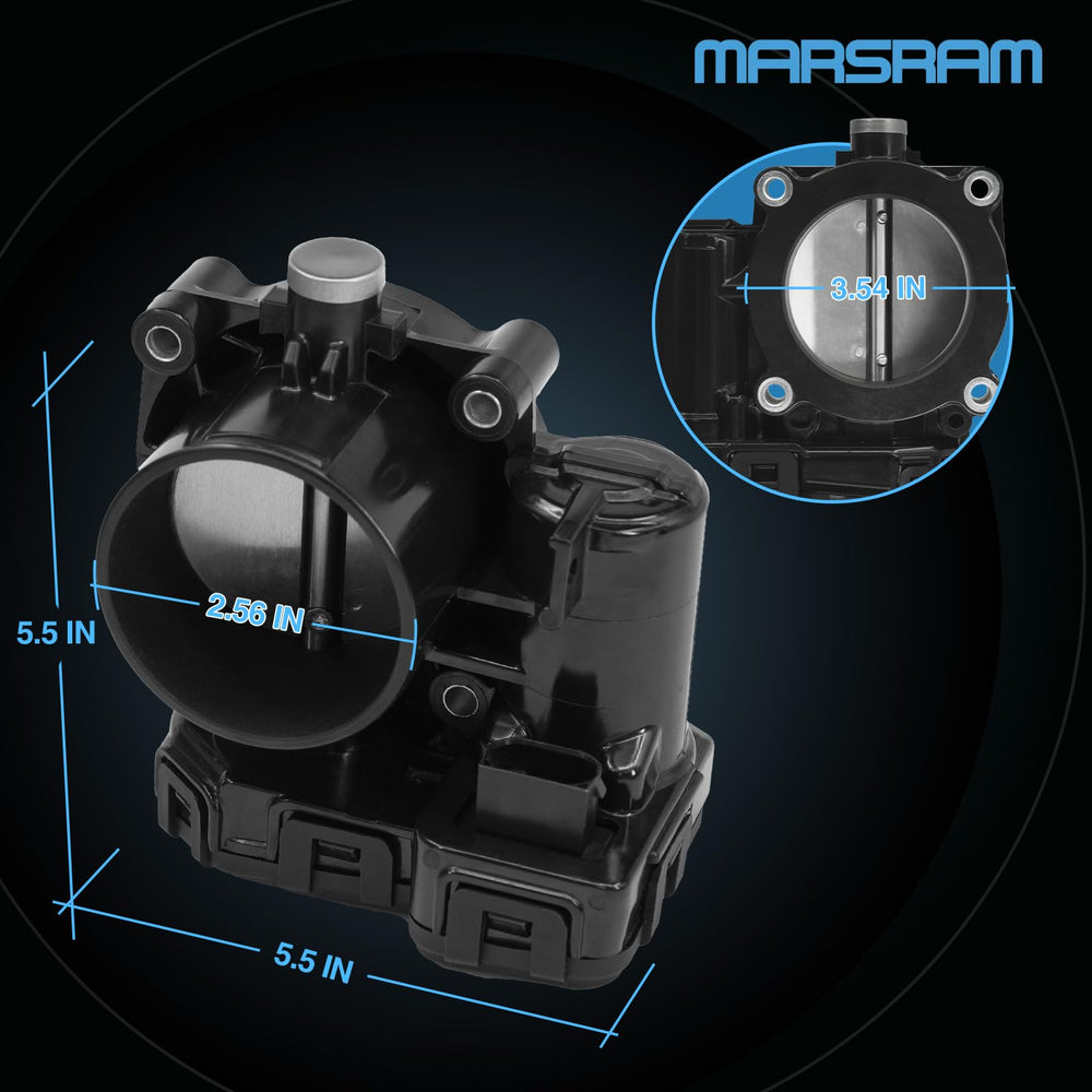 Marsram throttle body wiring plug detail illustrating robust connector for reliability