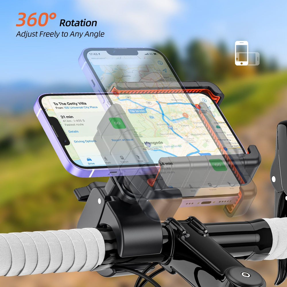Marsrider rotated mount showing 360° rotation for ideal viewing angles