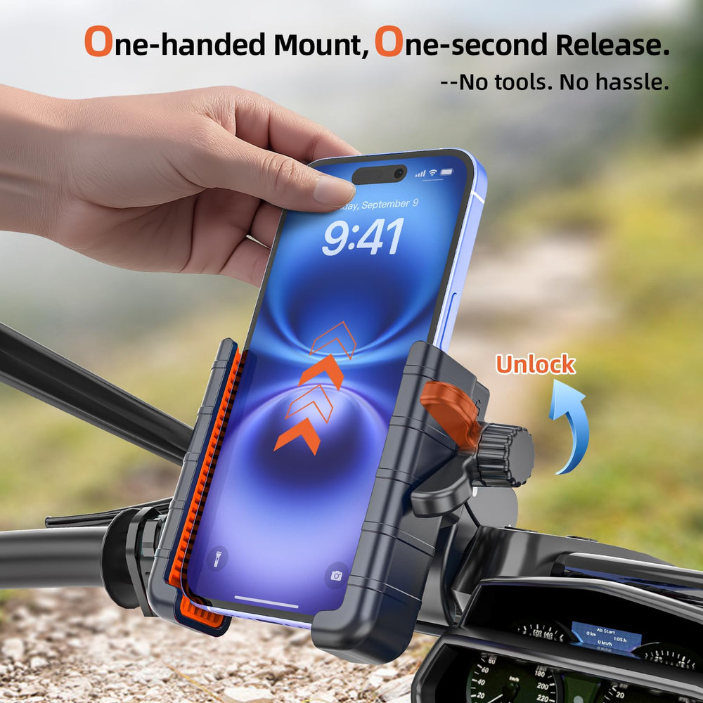 Marsrider silicone pads and ABS faceplate protecting phone from scratches