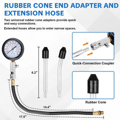 Marvelity spark plug tester held during use to quickly verify ignition