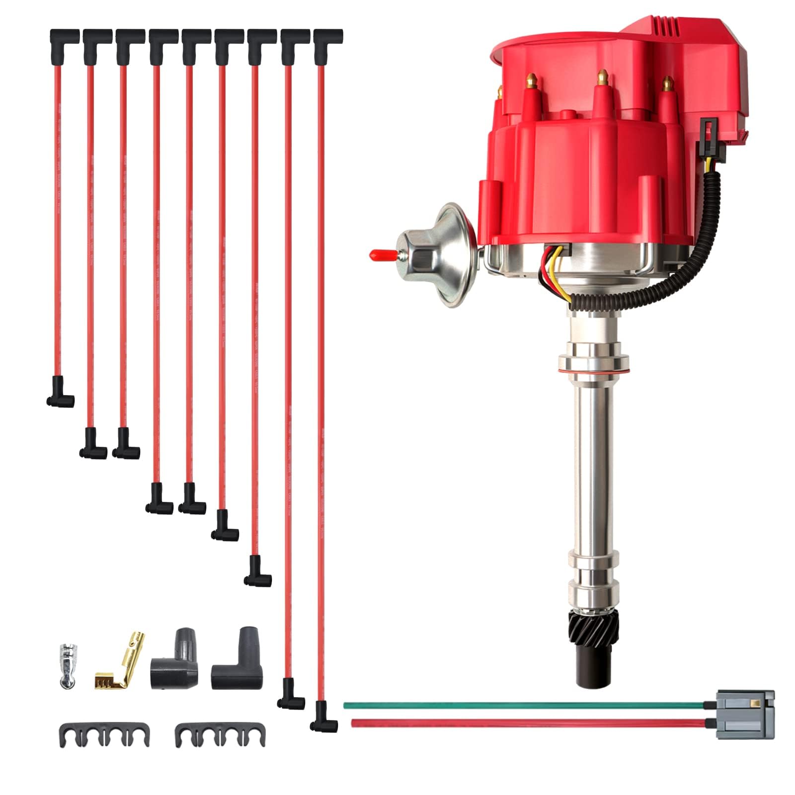 MAS 65kV ignition coil closeup highlighting high-output performance benefit