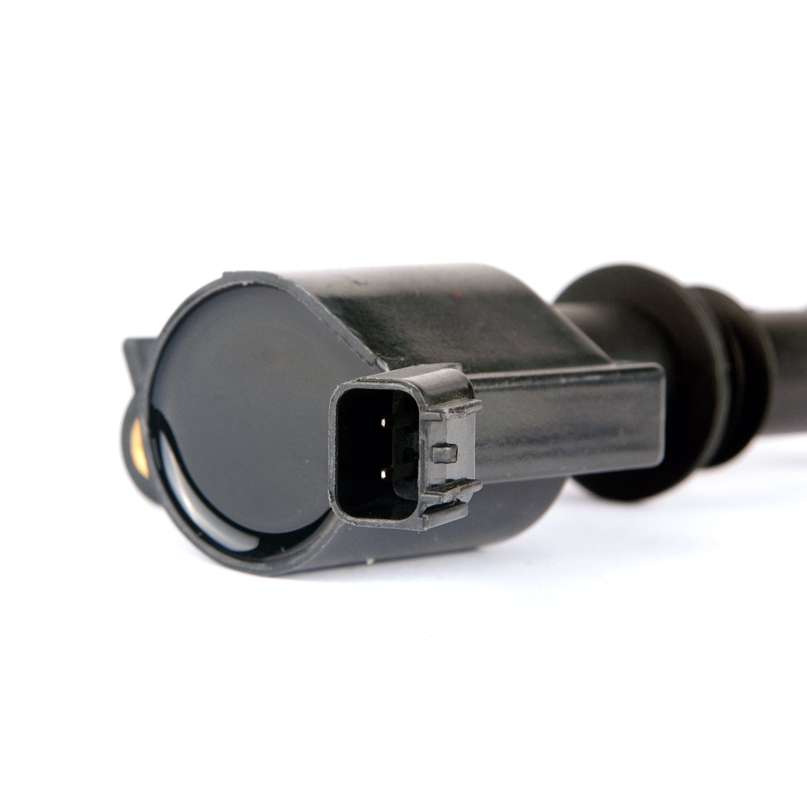 MAS ignition coil installed on Ford engine, illustrating correct fit and alignment