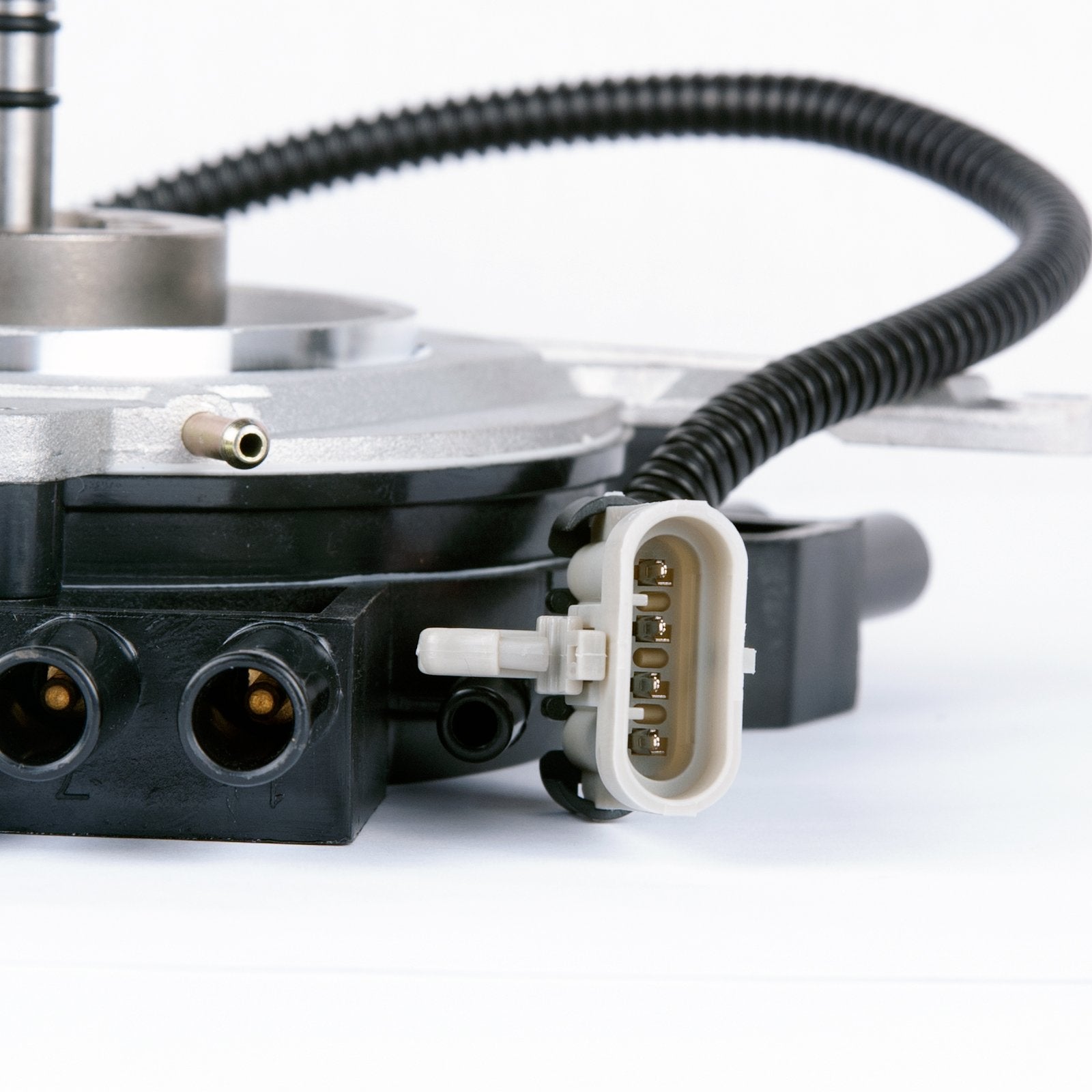 MAS distributor close-up of electronic module with tested components for consistency