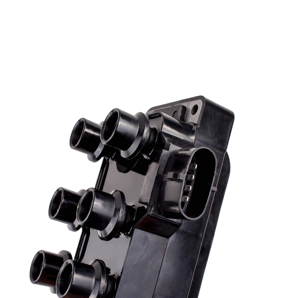 MAS ignition coil installed in engine bay demonstrating direct-replacement convenience