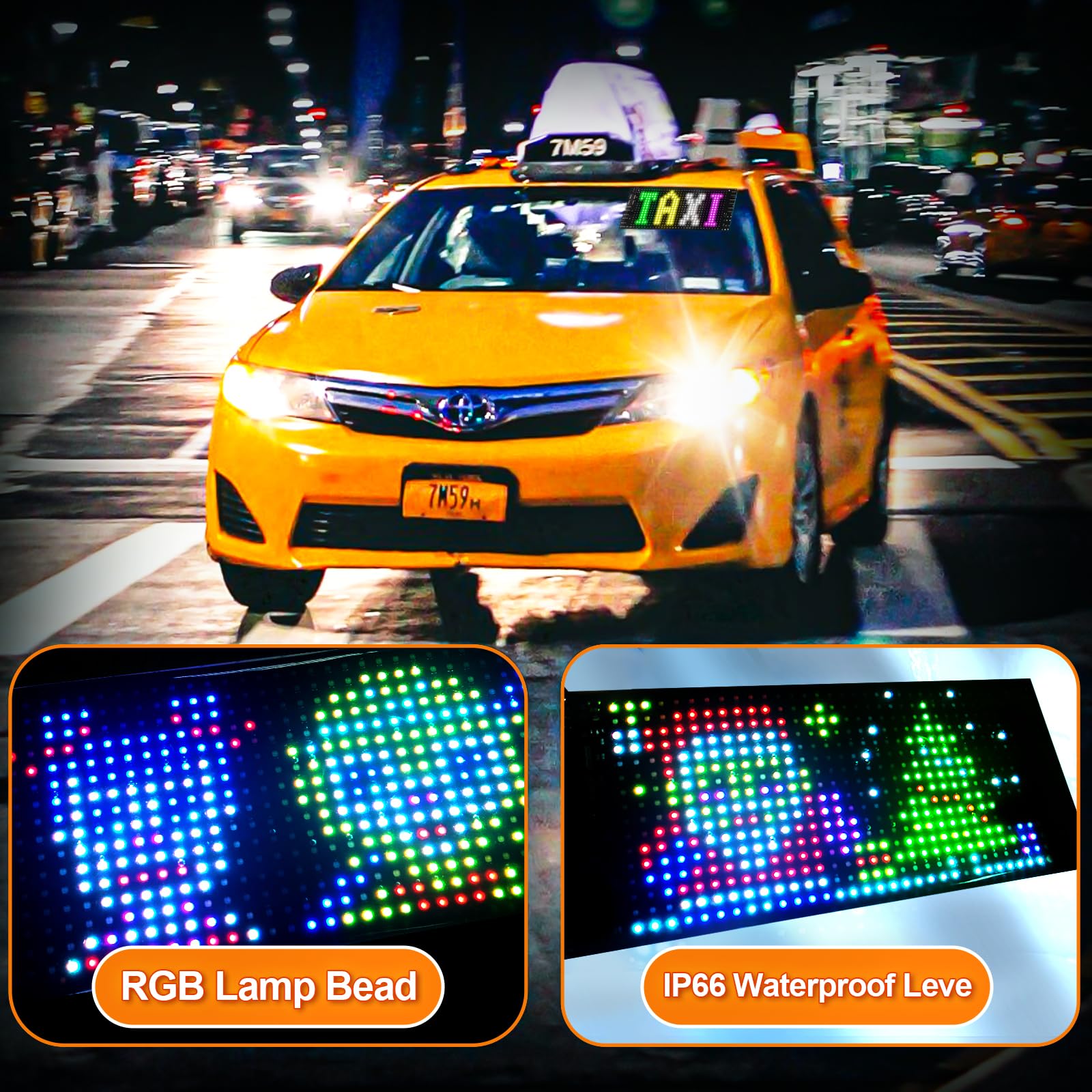 Maschsea close-up of LED matrix dots and grid detail for precise visuals