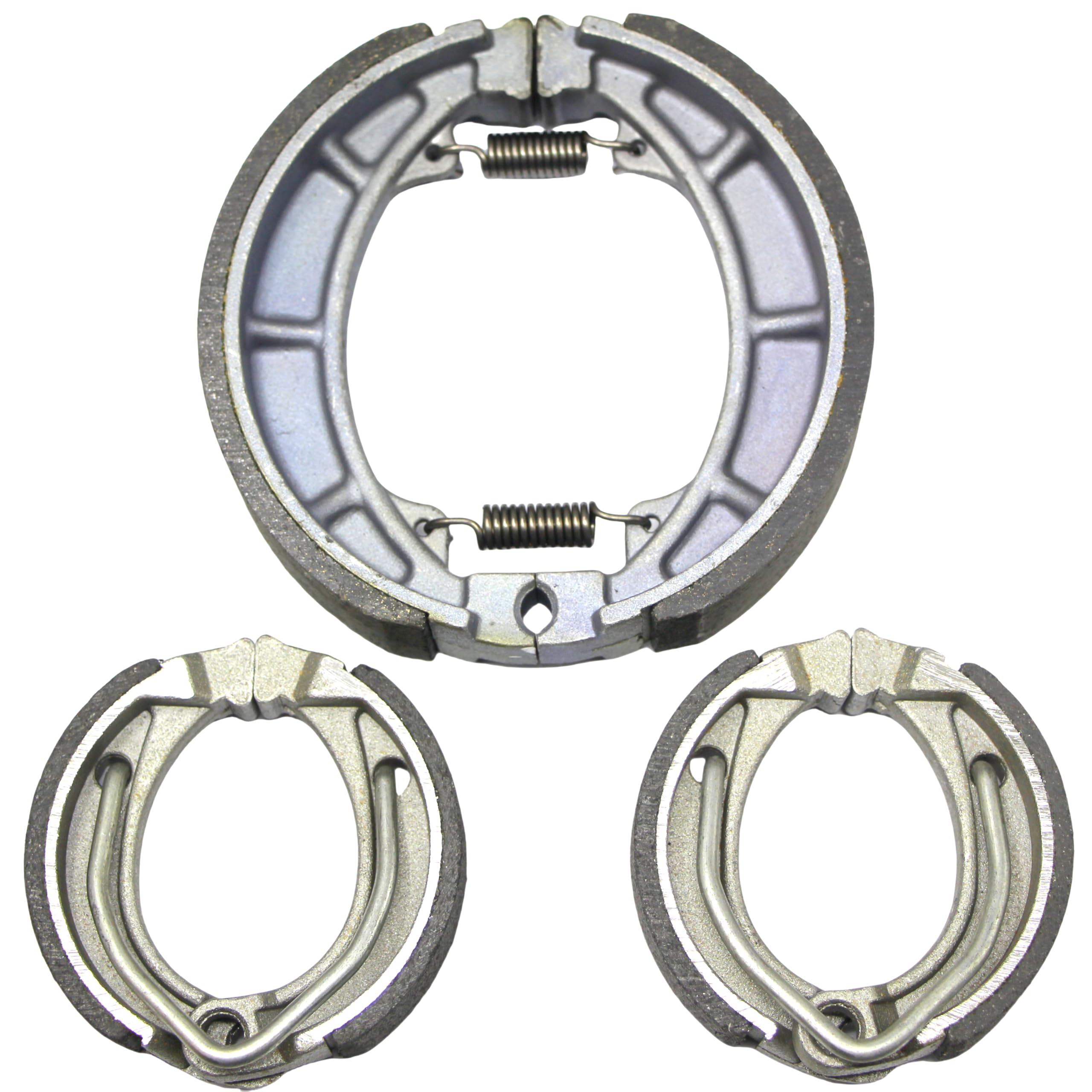 Master Chen front and rear brake shoes packaged, clear branding and complete sets benefit fit confirmation