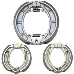 Master Chen front and rear brake shoes packaged, clear branding and complete sets benefit fit confirmation