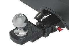 Master Lock 1469DAT close-up of push-to-lock mechanism and weather cap for durability