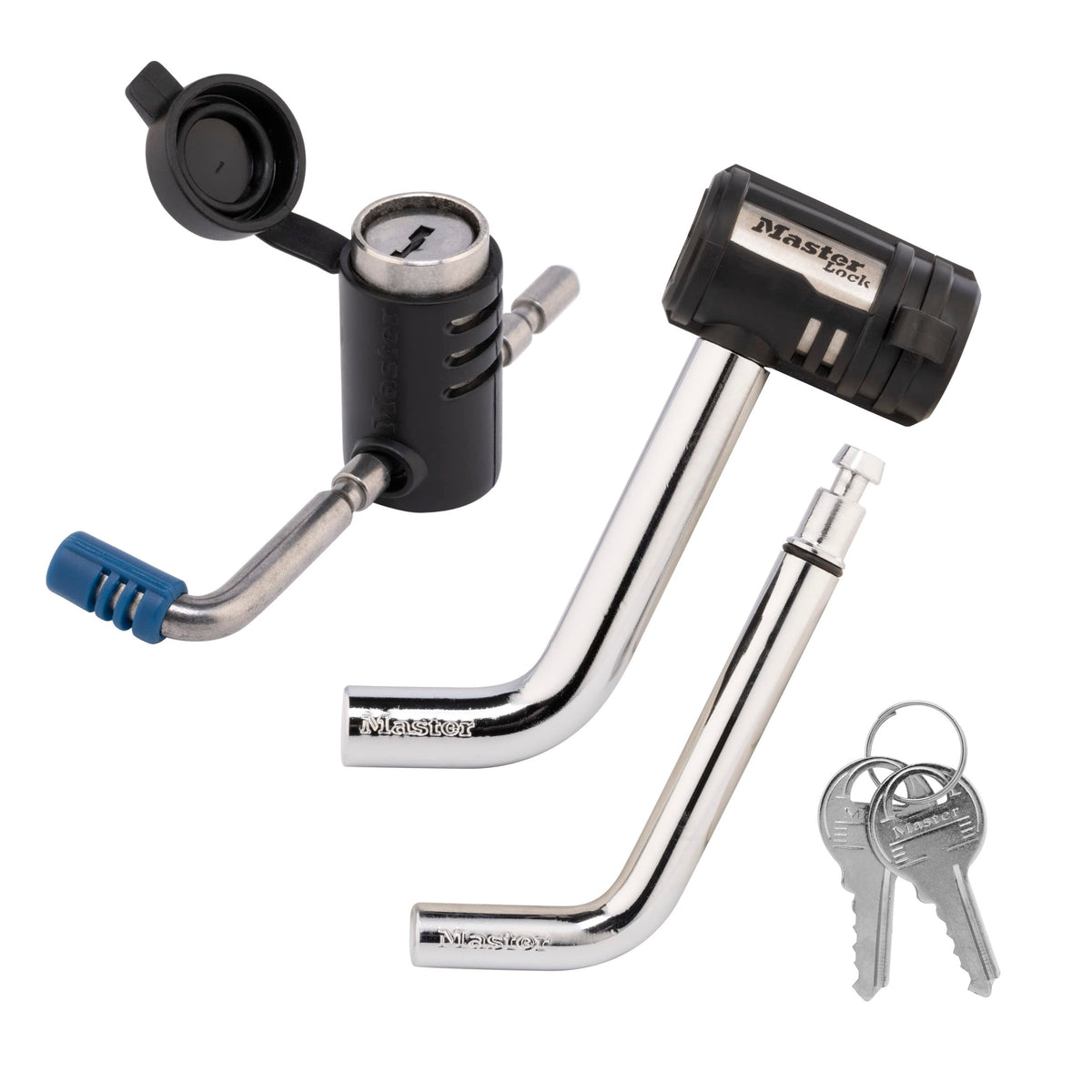 Master Lock 2848DAT front packaging showing two-piece keyed-alike set for quick identification and purchase