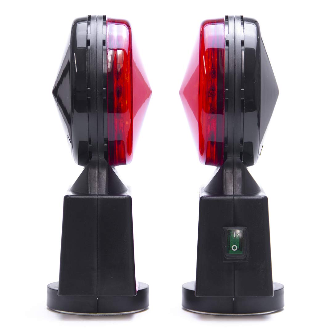 Master Tailgaters 4-pin transmitter connected to vehicle socket showing easy plug-in wireless control