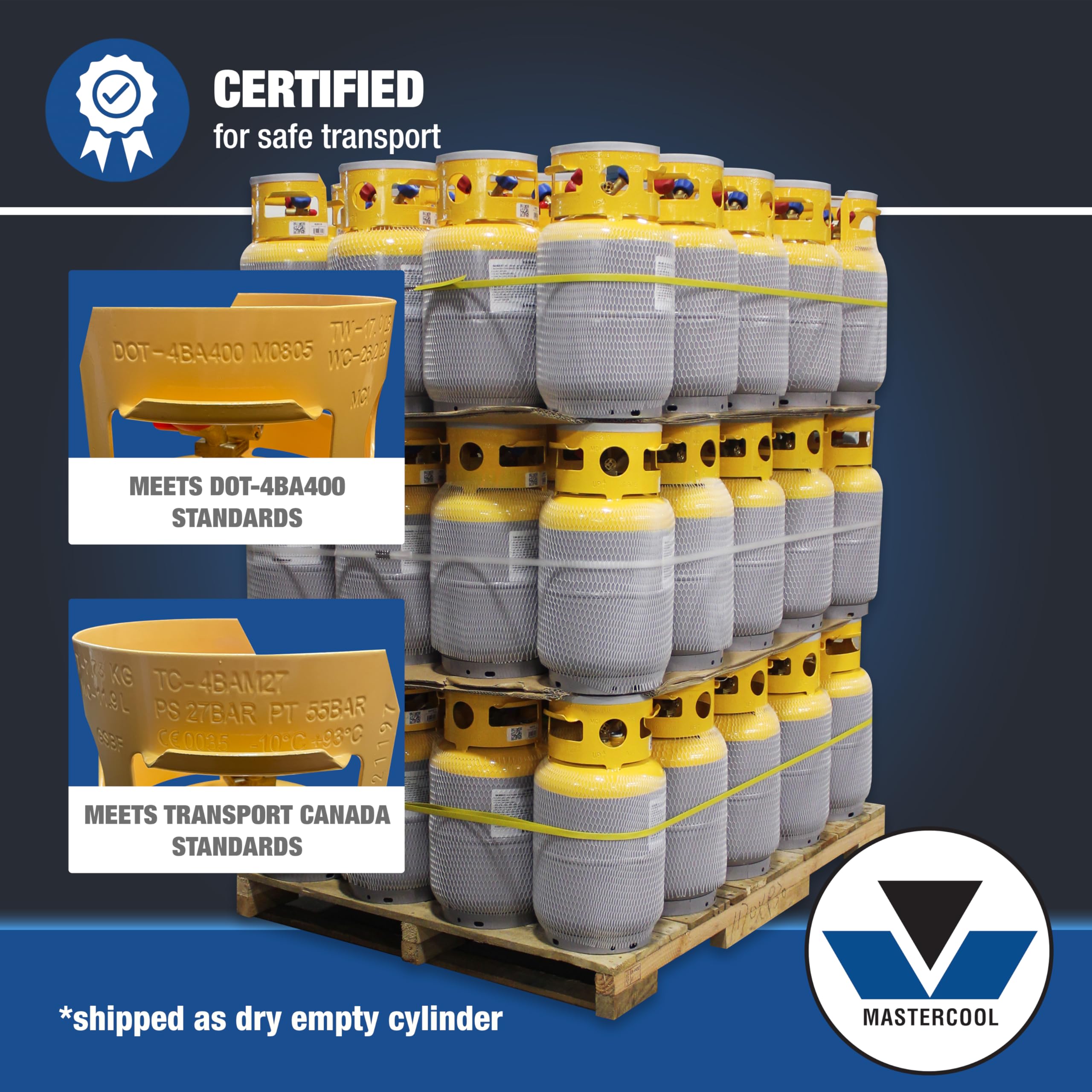 Mastercool in-field use with hoses connected, improving on-site refrigerant recovery