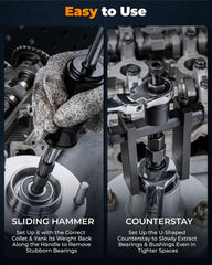 MateAuto close-up of collet taper showing secure expansion grip
