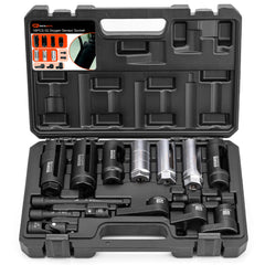 MateAuto front packaging showing full 16-piece kit and case, conveys organized portability