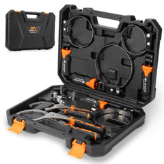MateAuto front packaging showing full 8-piece set and case for convenient storage