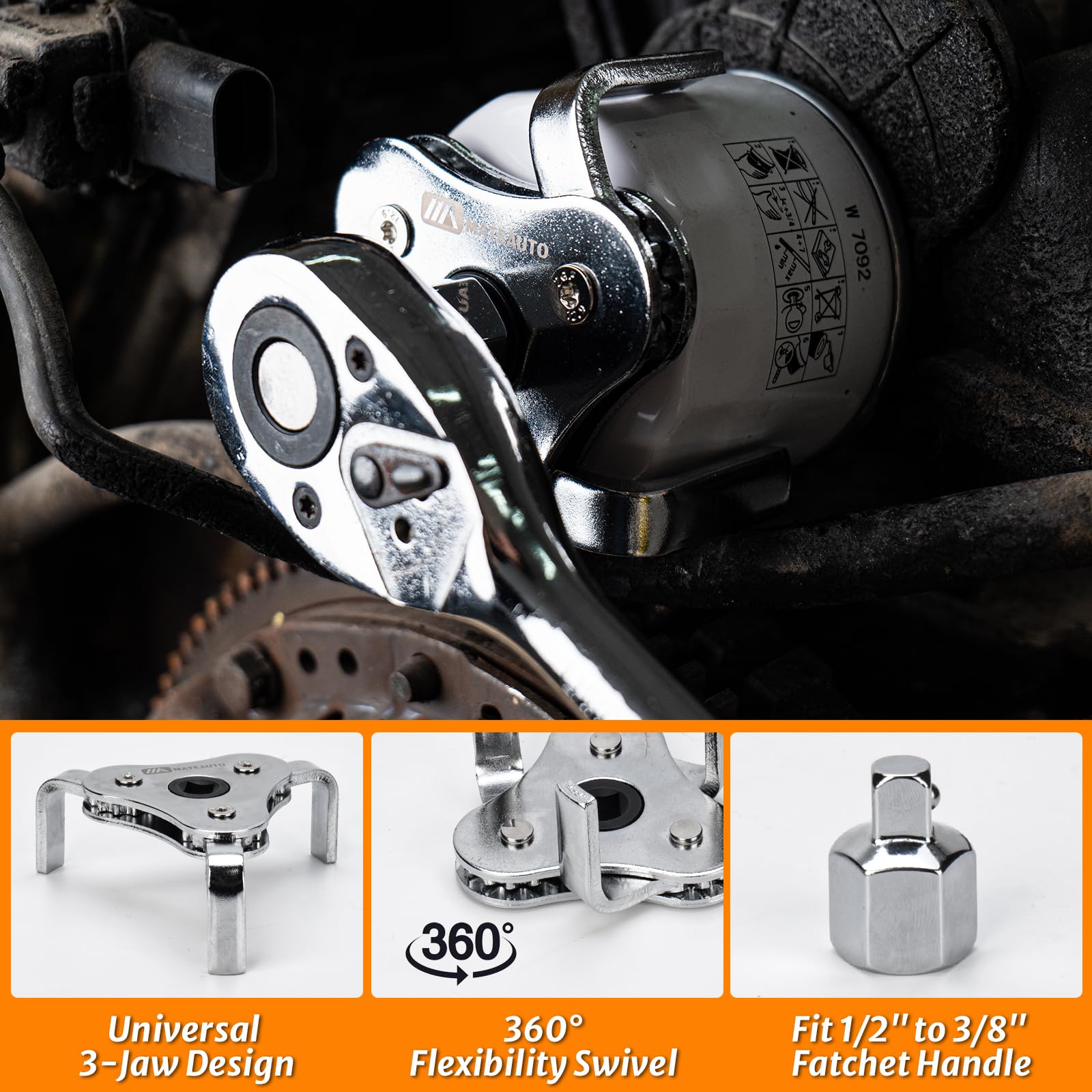 MateAuto organized tools in molded case for quick access and protected storage