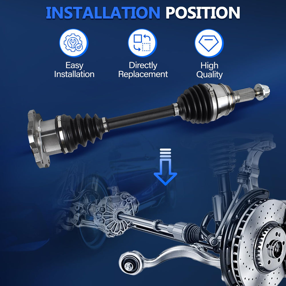 Maxfavor axle rubber boot and clamp detail protecting joints from contamination