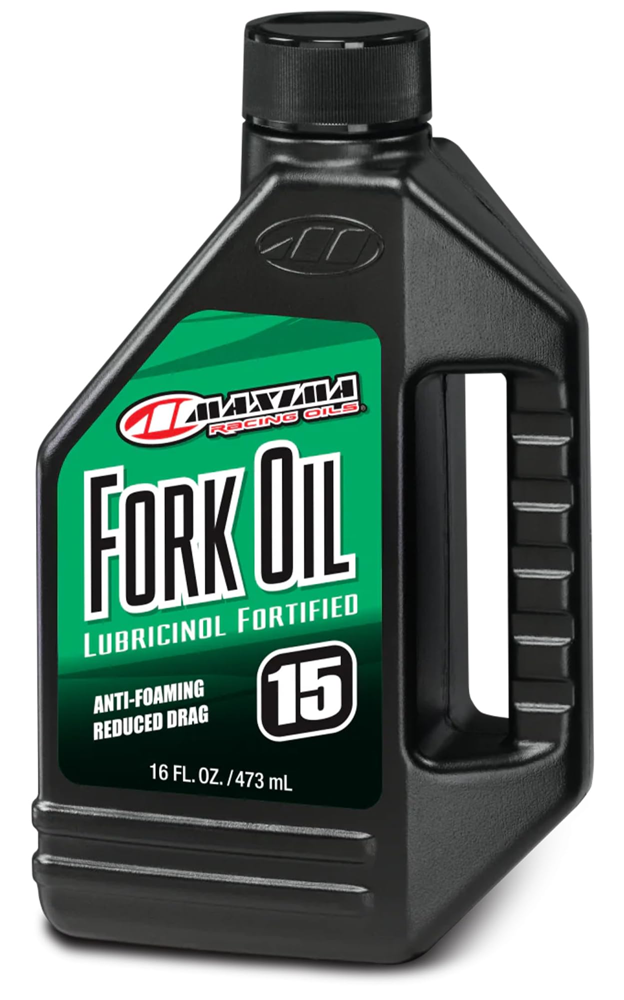 Maxima 15WT bottle front label showing brand and clear weight identification for quick selection
