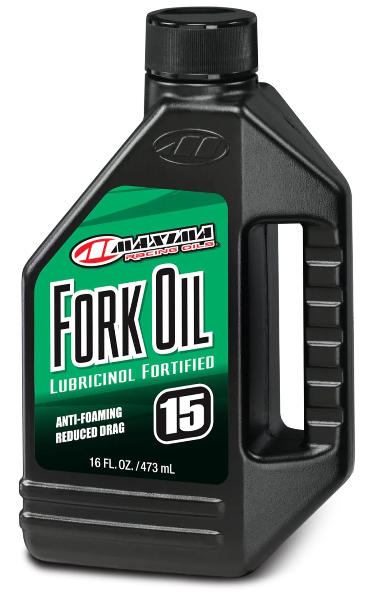 Maxima 15WT bottle front label showing brand and clear weight identification for quick selection