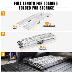 MAXIVAMN folded ramp with carry handle for easier transport and storage