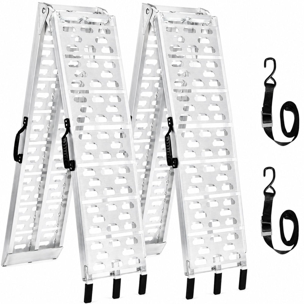 MAXIVAMN front view of both ramps showing compact packaged design and portability