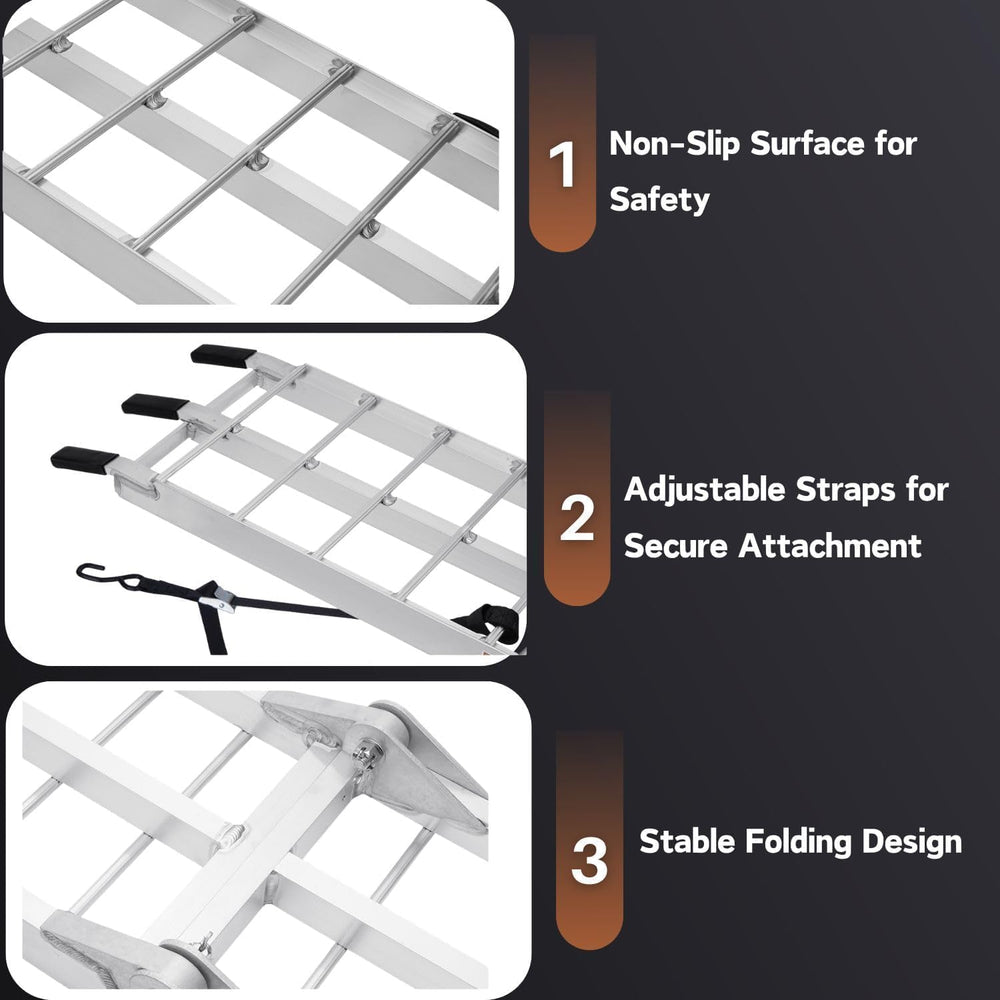 MAXIVAMN built-in handle and folding hinge for easy transport and storage