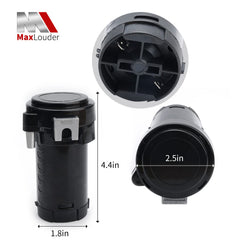 MaxLouder close-up of chrome-plated zinc alloy surface highlighting rust-resistant finish and polish