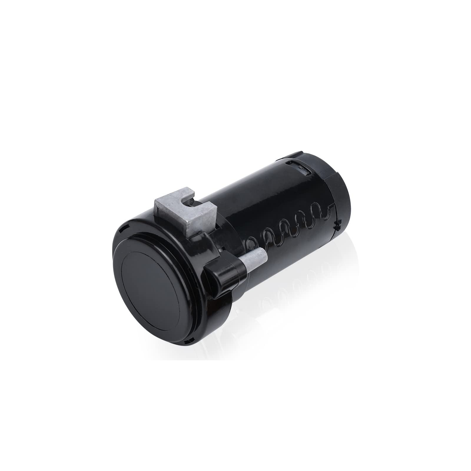 MaxLouder front view of horn kit showing compact design and chrome finish for durable visibility