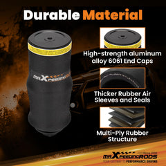 maXpeedingrods top mount and stud detail showing secure fastening and easy installation