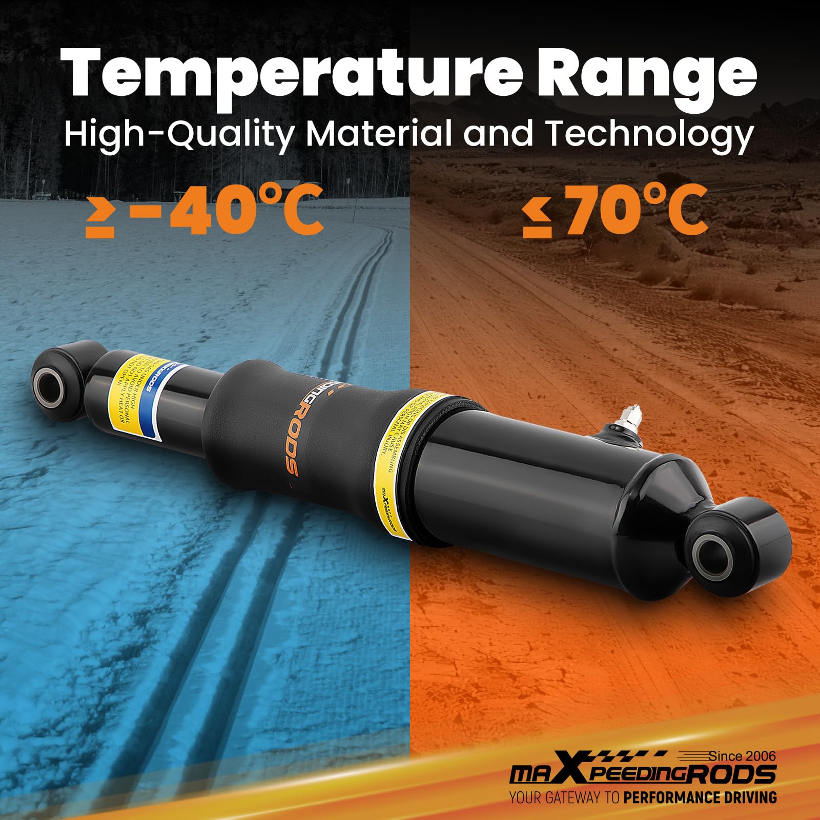 maXpeedingrods lifestyle Harley on road illustrating improved comfort and stable handling