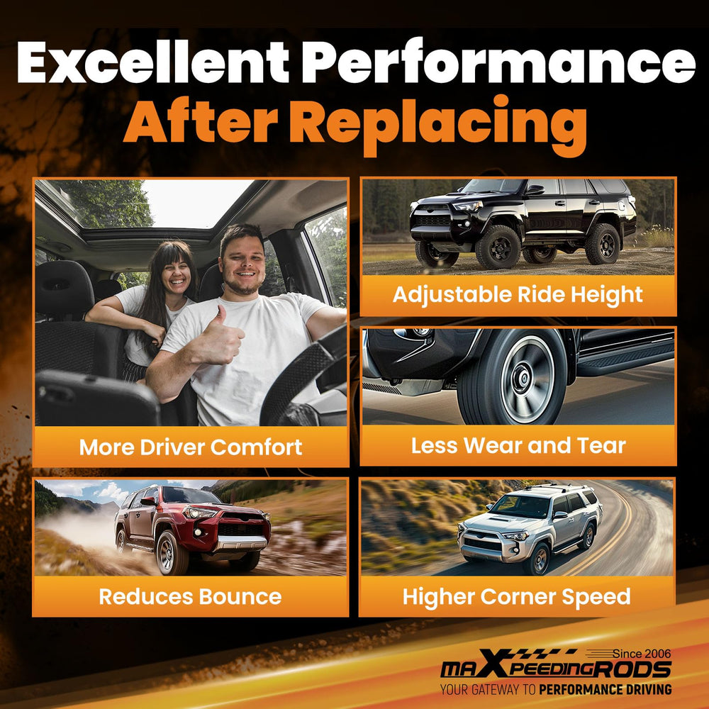 maXpeedingrods air springs on hauling truck illustrating smoother ride with cargo