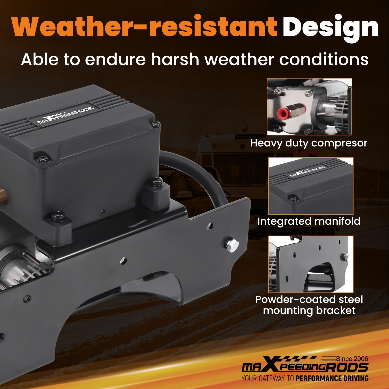 maXpeedingrods mobile app screen connected via Bluetooth for precise pressure control