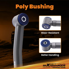 maXpeedingrods poly bushing and sleeve close view improving longevity and performance