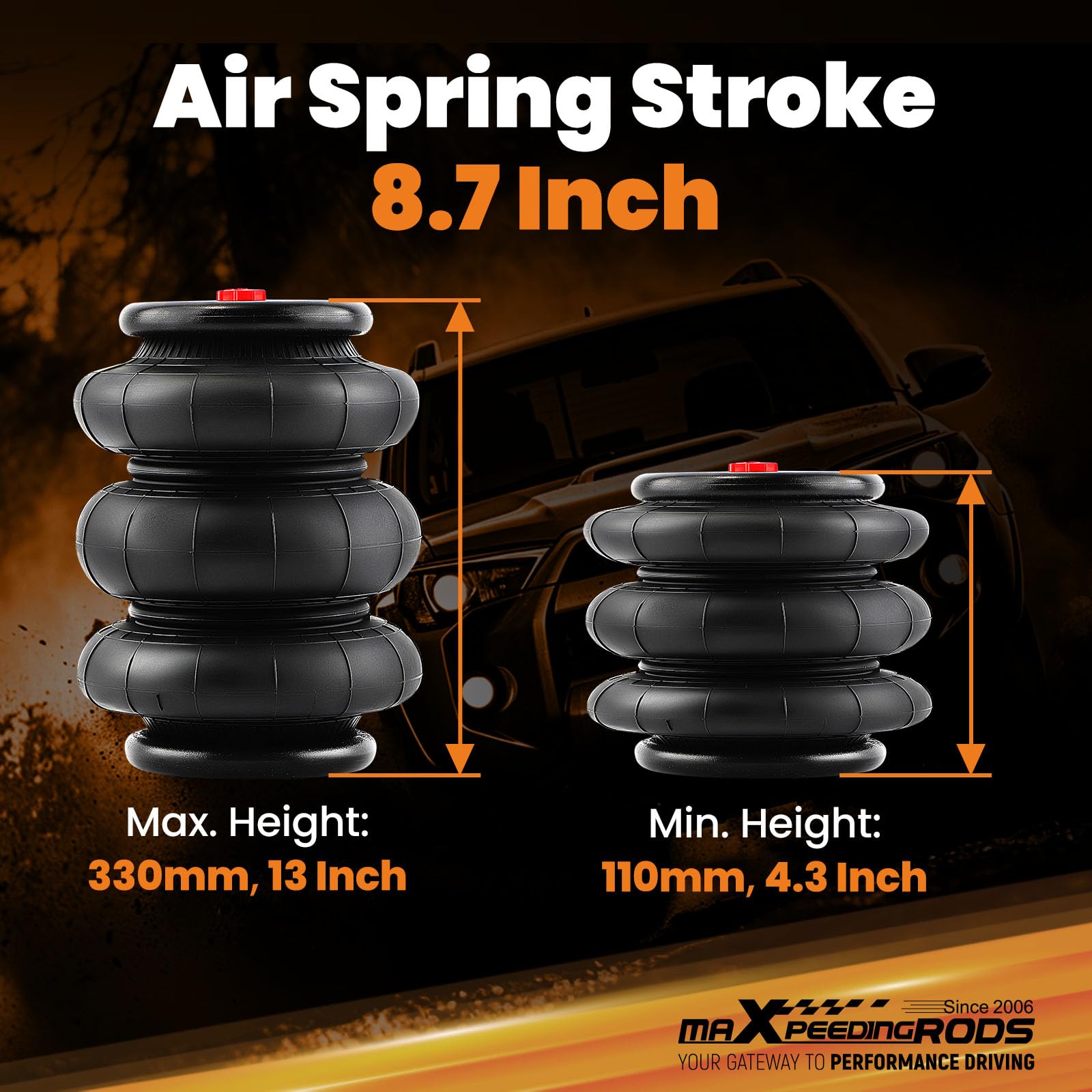 maXpeedingrods top plate detail highlighting durable steel plate and bolt pattern
