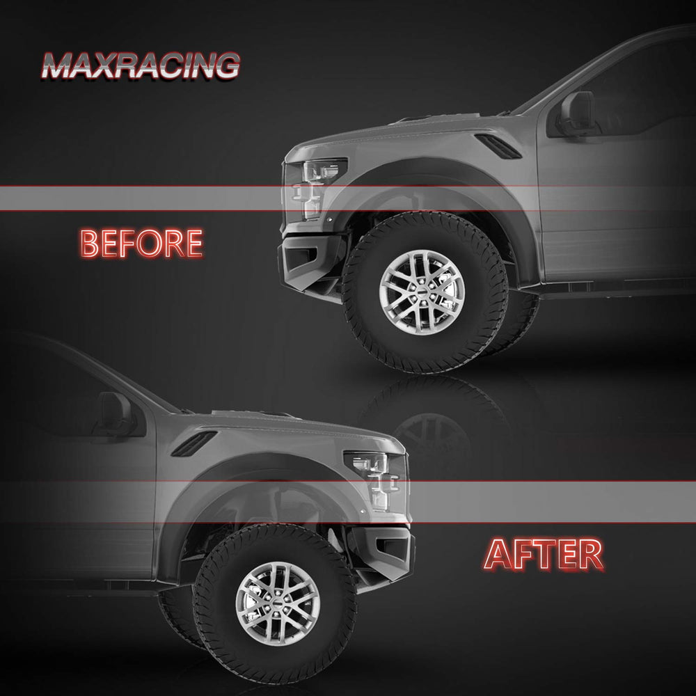 MAXRACING labeled fitment sheet clarifying vehicle compatibility for buyer confidence